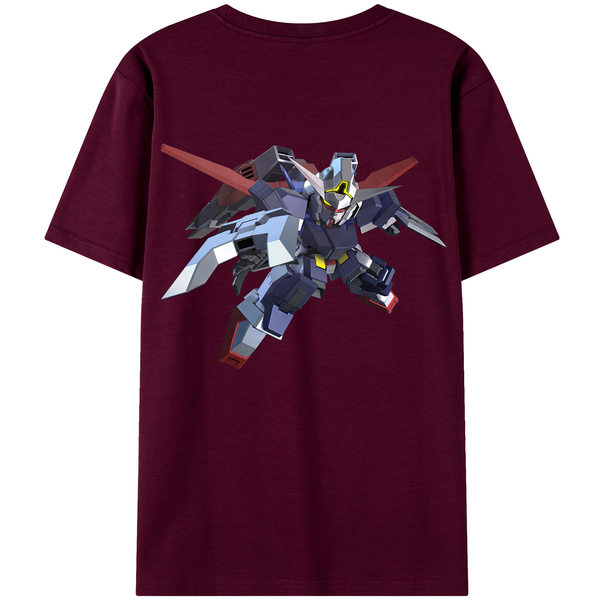 （画像用） 機動戦士ガンダム Mobile Suit Gundam レディース半袖Tシャツ(バックプリント)